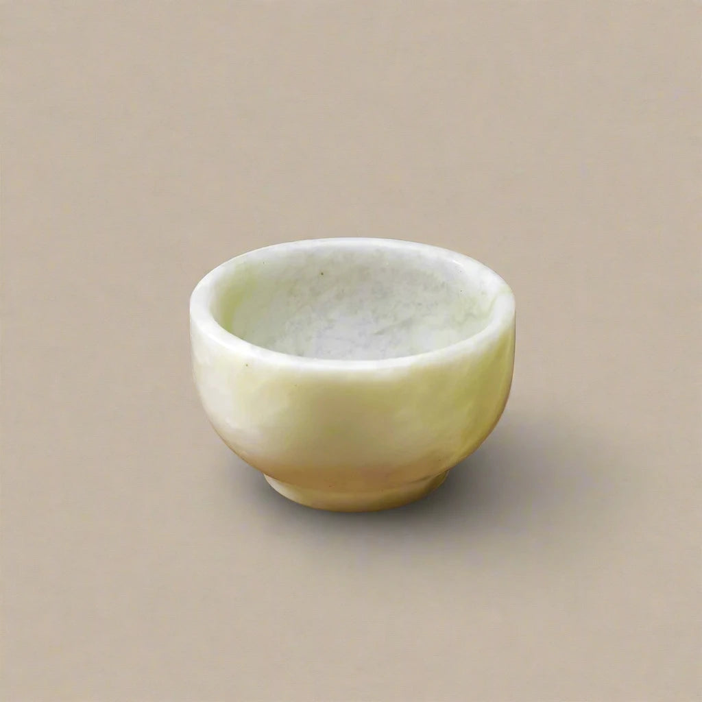 Green Jade Crystal Bowl